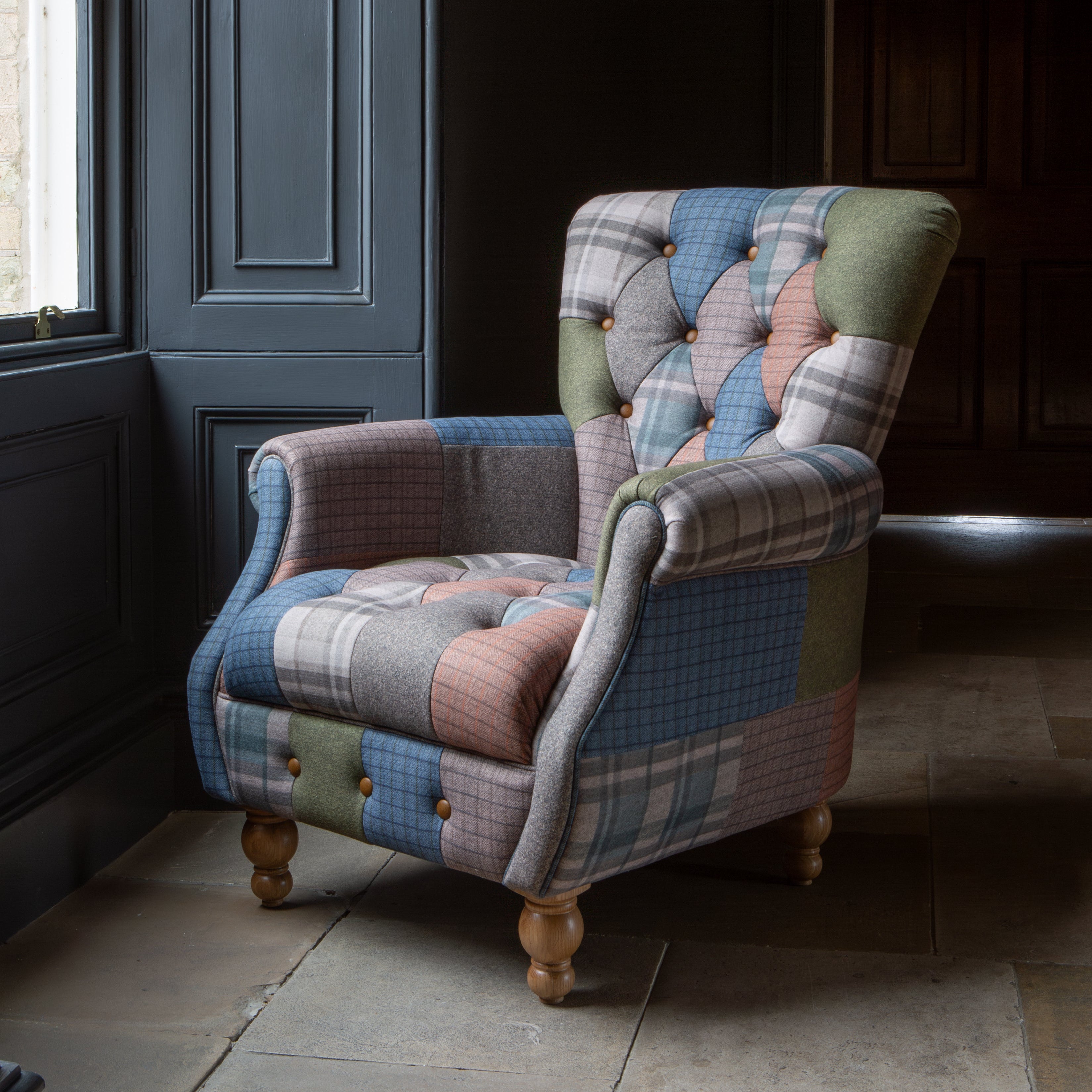Le Mans Westminster Patchwork Chair