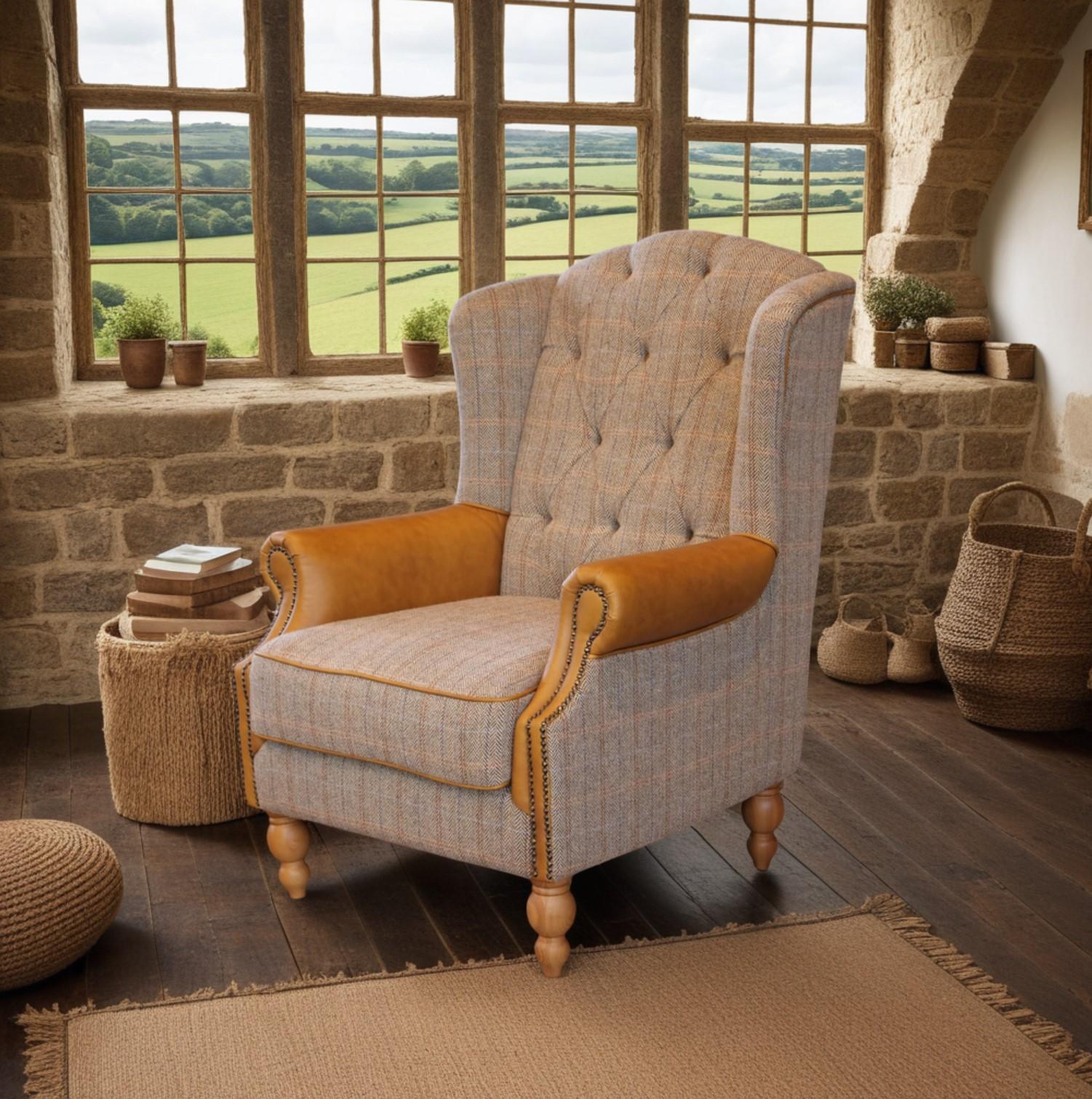 Le Mans Wing Armchair