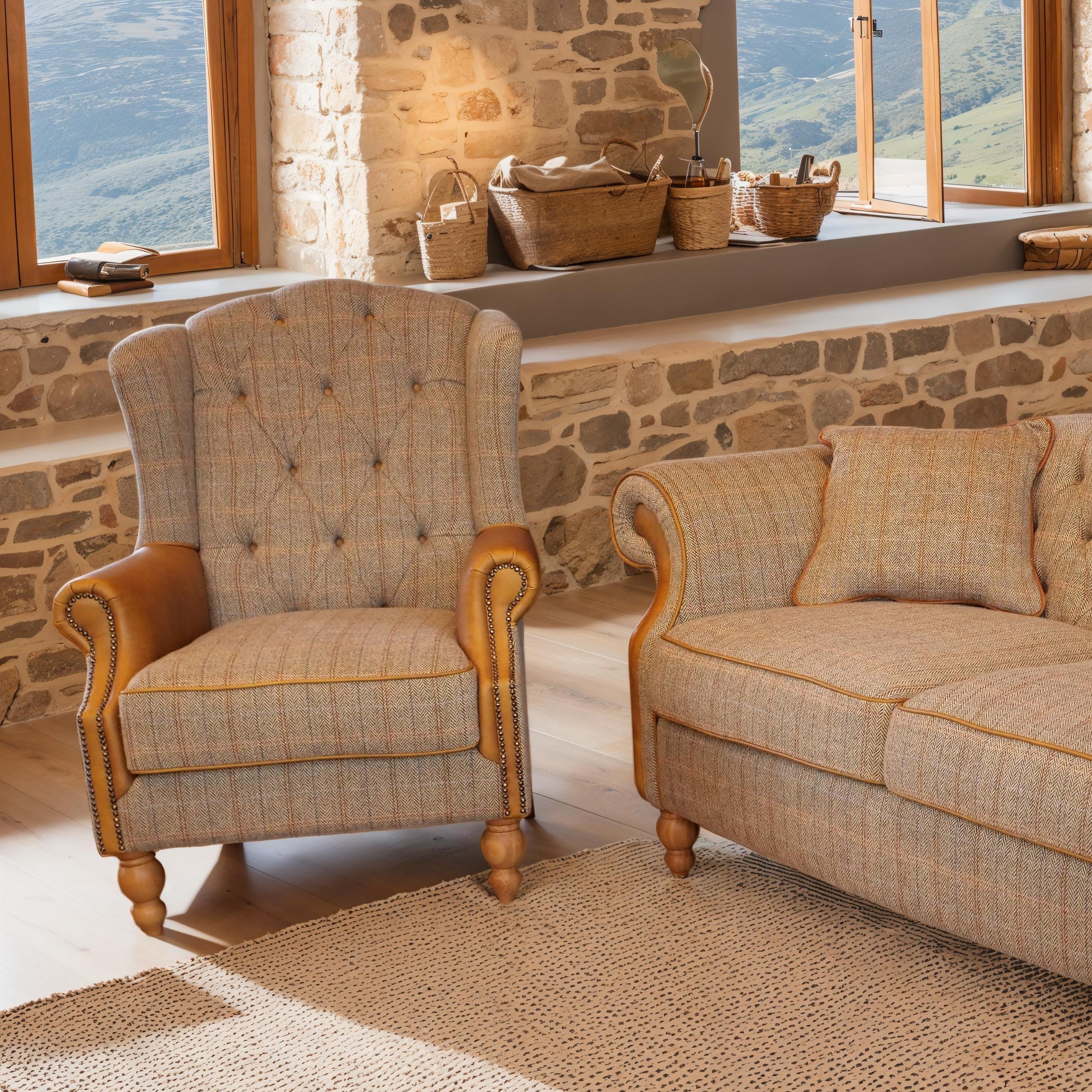 Le Mans Wing Armchair