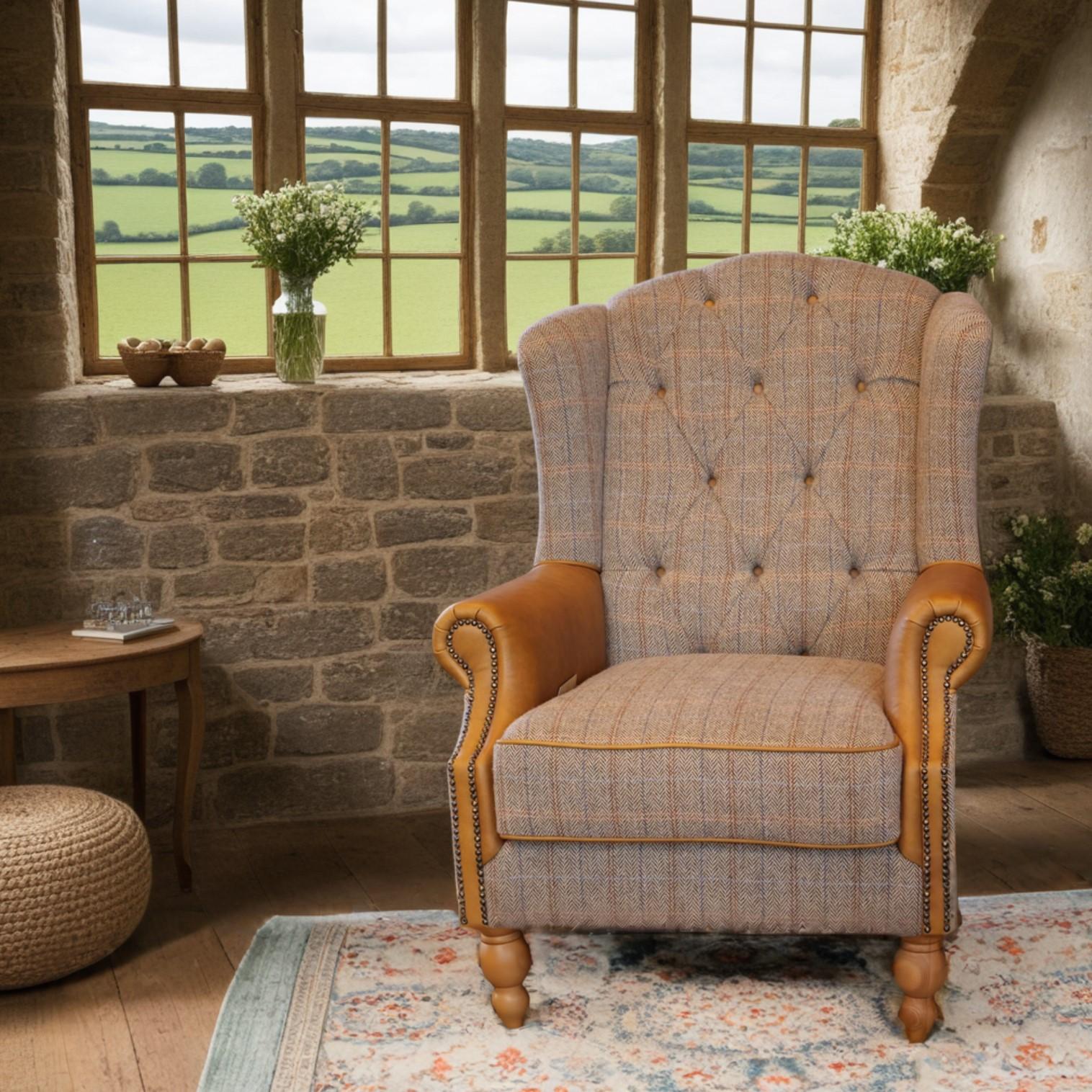 Le Mans Wing Armchair
