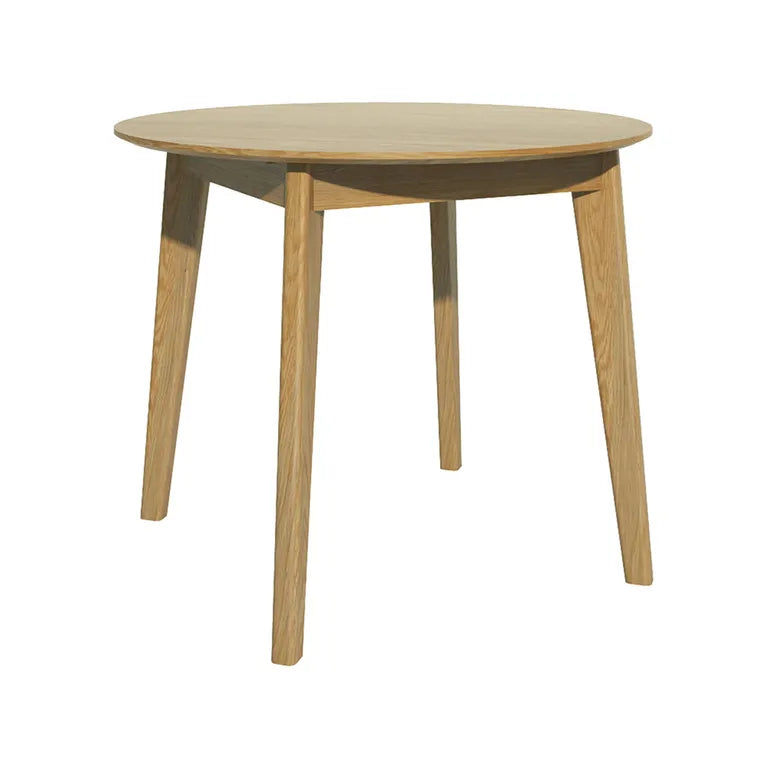 Strasbourg Dining Table - 2 Seater - Round - 95cm - Oak